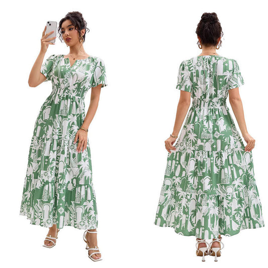 Robe Maxi Boho en Tulle Chic und Stil