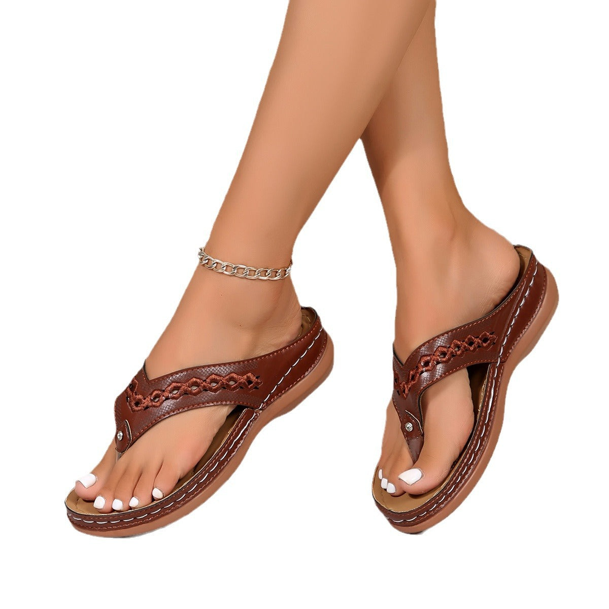 Chaussons confortables pour femmes avec technologie de semelle ergonomique Chic und Stil
