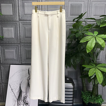 Pantalons ajustés taille haute pour femmes Chic und Stil 1750847148