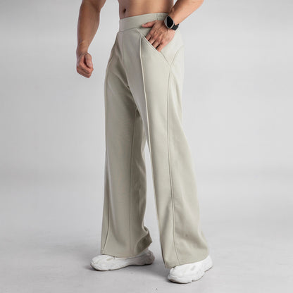Dame Culotte Taille Haute avec ceinture élastique et poches latérales pratiques Chic und Stil