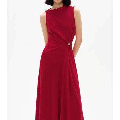 Robe maxi asymétrique élégante pour femmes Chic und Stil