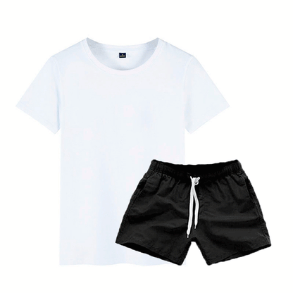Ensemble T-shirt pour femmes et shorts de loisirs Chic und Stil