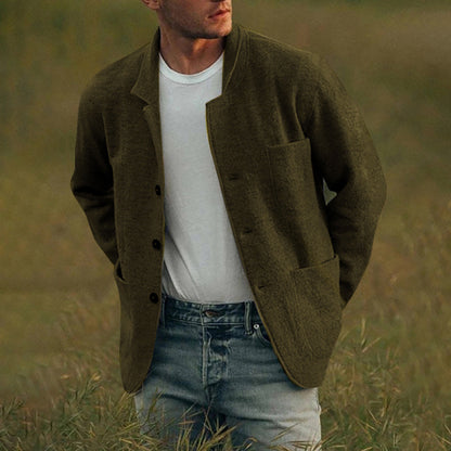 Cardigan-Jacket élégant pour hommes à coupe décontractée avec poches pratiques Chic und Stil