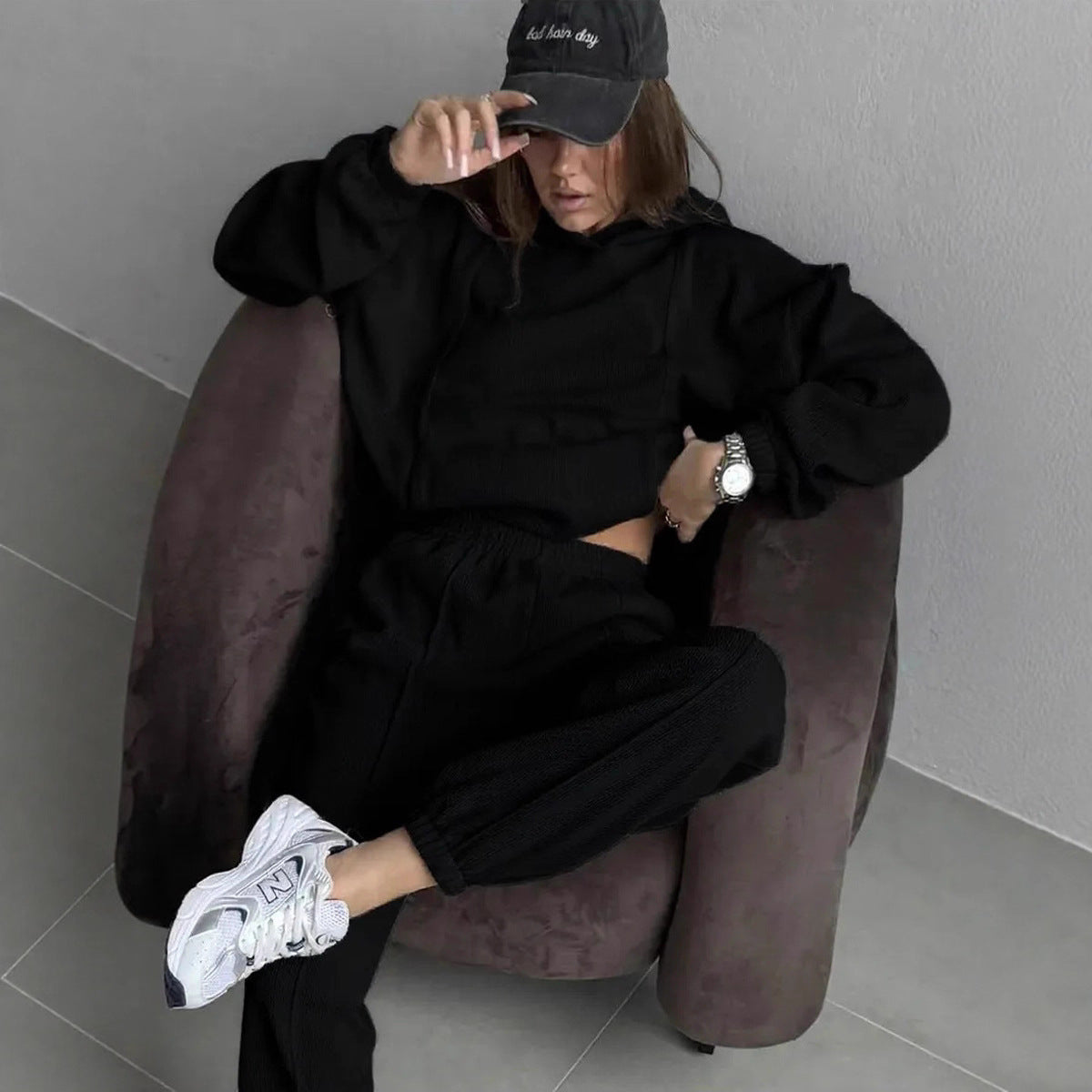 Dames Cozy Sweatset Chic und Stil
