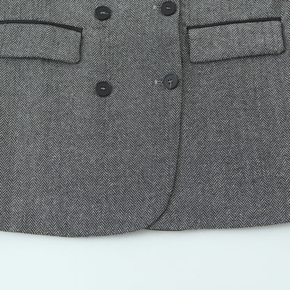 Blazer mode femme avec double rangée de boutons et élégant revers Chic und Stil