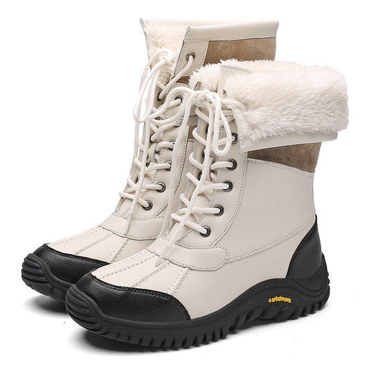 Bottes d'hiver pour femmes avec doublure isolante et semelle en caoutchouc antidérapante Chic und Stil