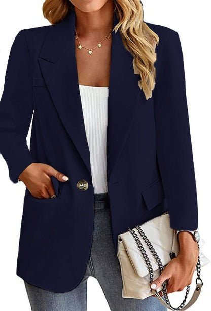 Blazer pour femmes avec poches à la mode et coupe élégante Chic und Stil