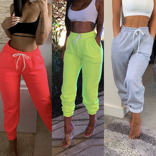 Chic and Stylish Women's High Waist Lounge Pants