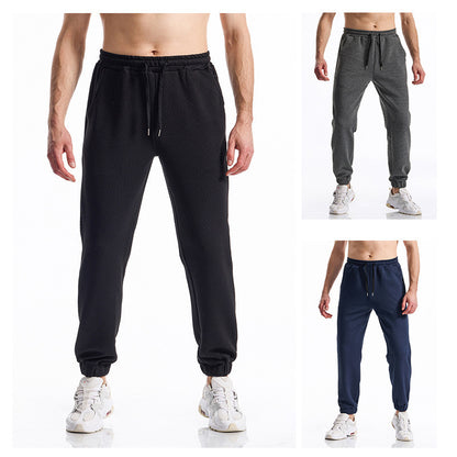 Comfortable sports pants for men with elastic waistband and modern side pockets Chic and Style
