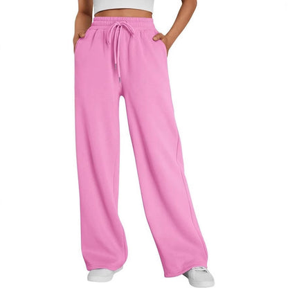 Loose leisure pants for women with elastic waist Chic and Style