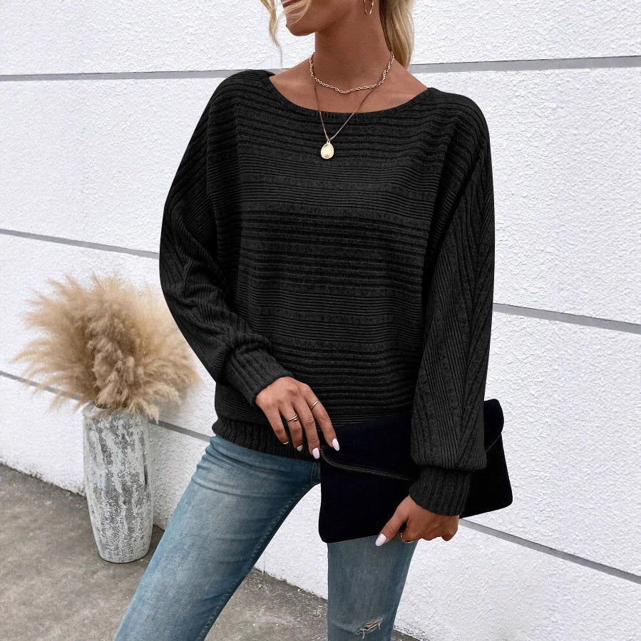 Pull en tricot décontracté pour femmes Chic und Stil