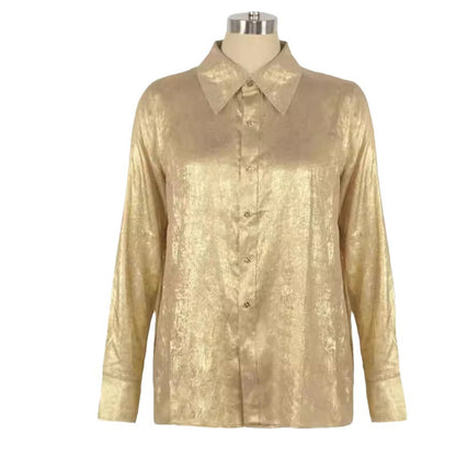 Chemise cropped à manches volantées pour femmes Chic und Stil