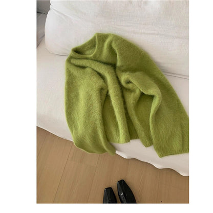 Pull en tricot surdimensionné luxueux pour femmes Chic und Stil