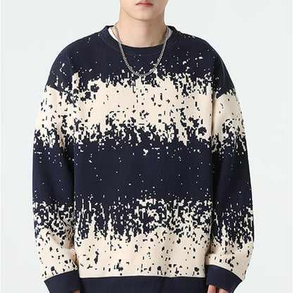Sweat-shirt pour hommes avec impression numérique moderne Chic und Stil