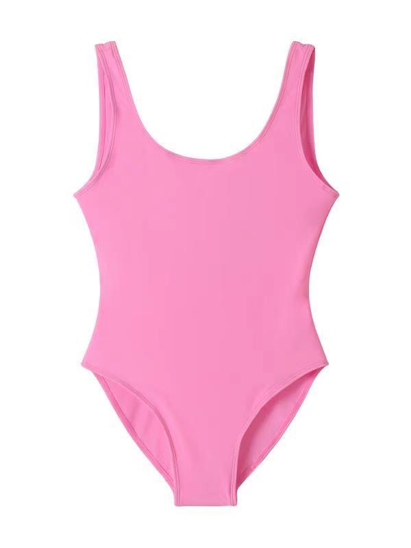 Maillot de bain une pièce classique à dos haut Chic und Stil pour femmes