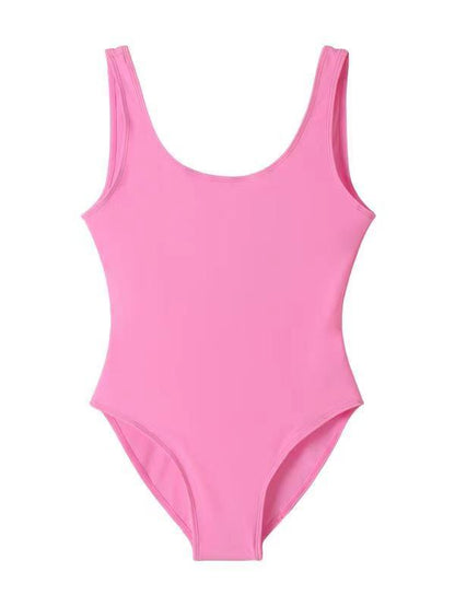 Maillot de bain une pièce classique à dos haut Chic und Stil pour femmes