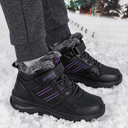 Bottes de randonnée d'hiver pour femmes avec semelle antidérapante et doublure isolante Chic und Stil