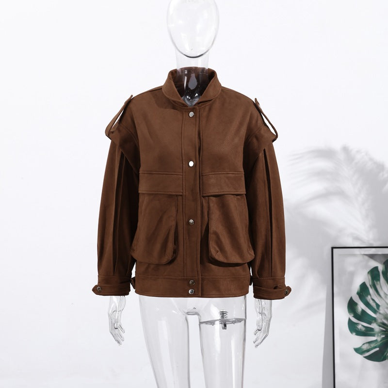 Women Oversized Velvet Jacket Chic and Style