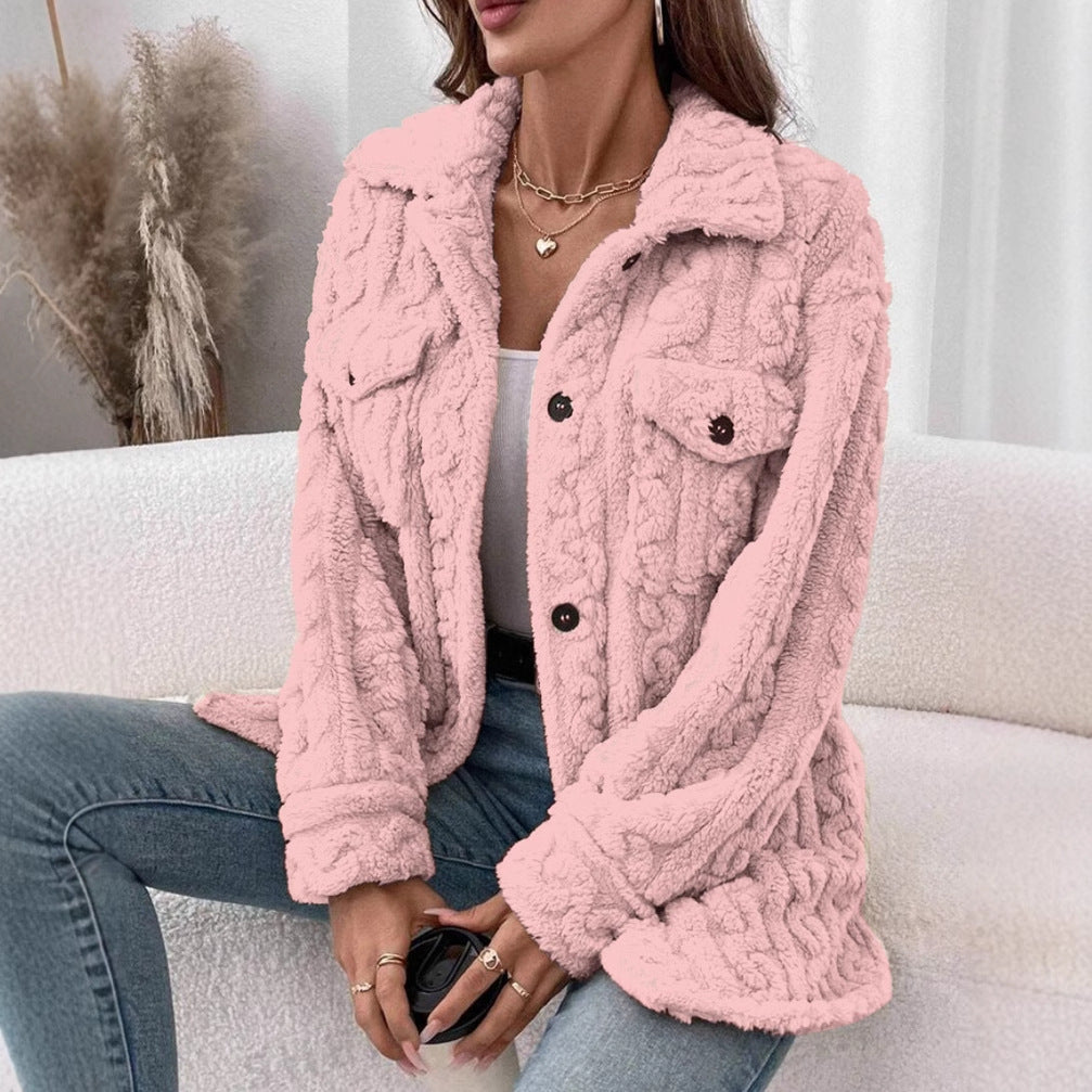 Women's pullover in soft polar quality Chic und Stil