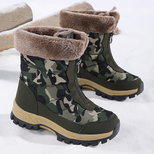 Bottes d'hiver isolées pour femmes avec semelle antidérapante et doublure douce Chic und Stil
