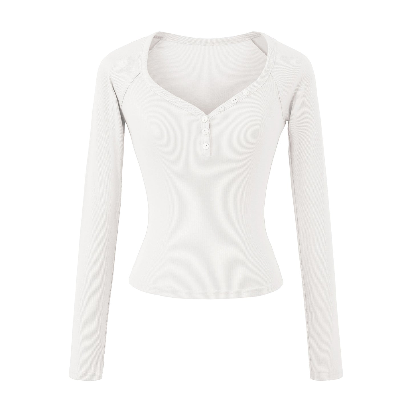 Chemisier à manches longues pour femmes avec fermeture à boutons élégante Chic und Stil