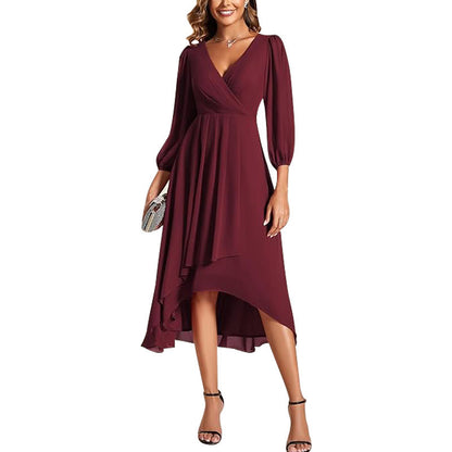 Robe chiffon femme Haute-Basse Chic und Stil