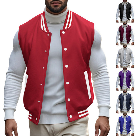 Veste sportive pour hommes avec patte de boutonnage et doublure respirante Chic und Stil