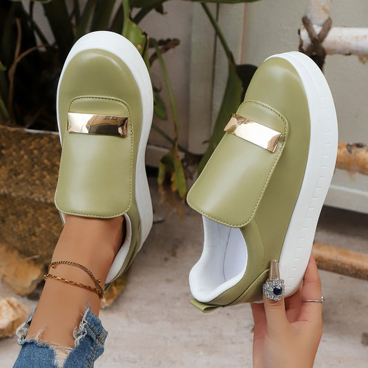 Dames Baskets Slip-On Stylische Chic und Stil
