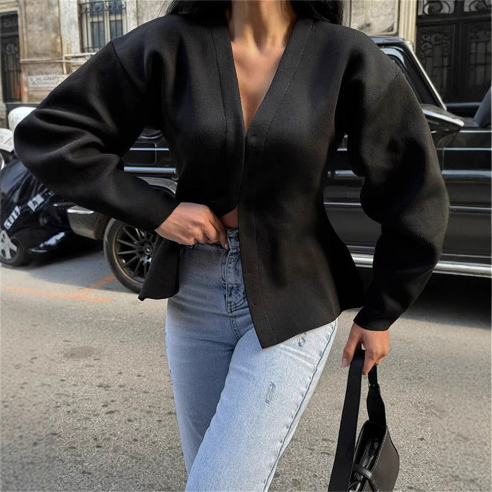 Dames élégant et confortable cardigan Chic und Stil