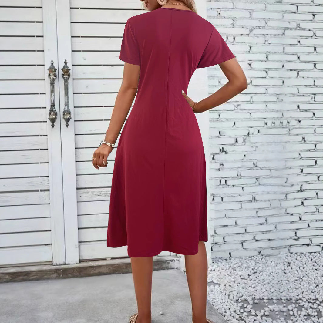 Combinaison pour femmes avec un design enveloppant ajusté et un élégant décolleté en V Chic und Stil