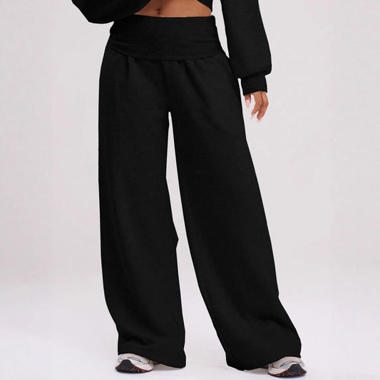 Ladies Wide Casual Chic Pants