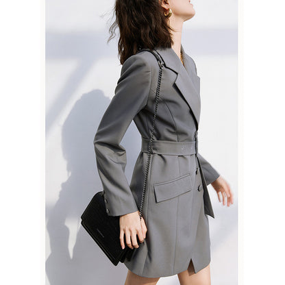 Robe blazer cintrée pour femmes Chic und Stil