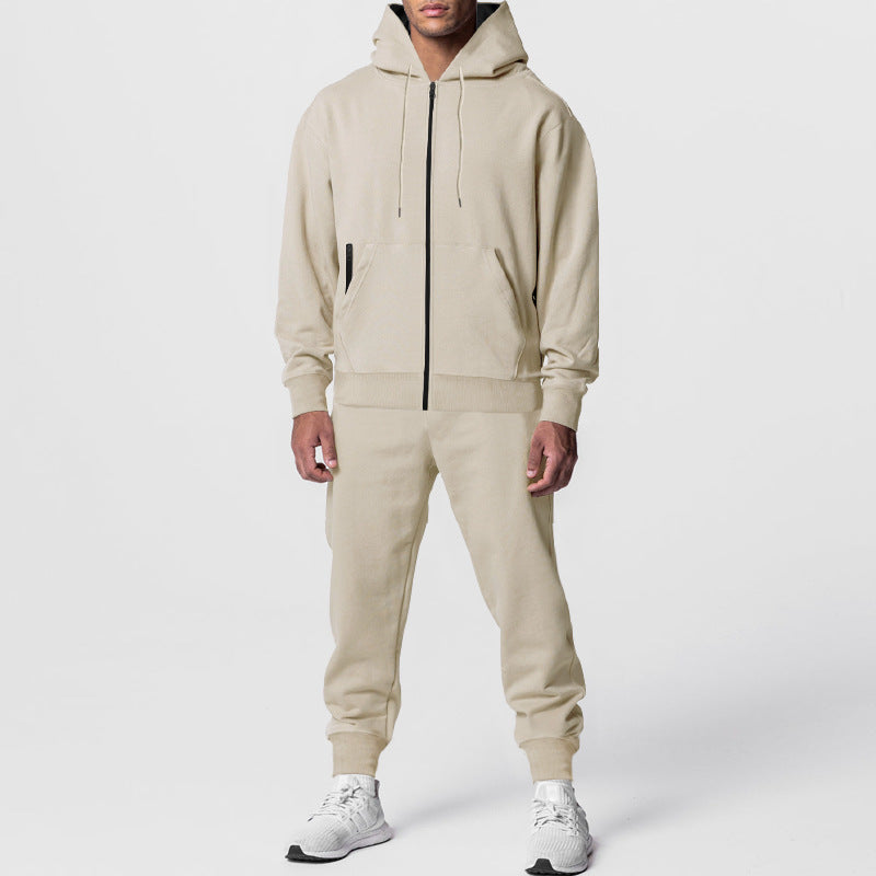 Man Hoodie and Jogging Pants Set Sport Chic and Style