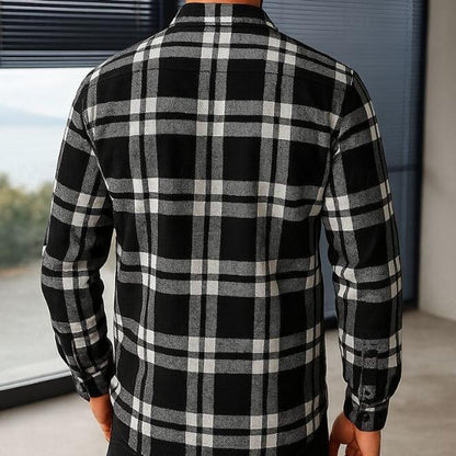 Chemise à carreaux pour hommes Chic und Stil