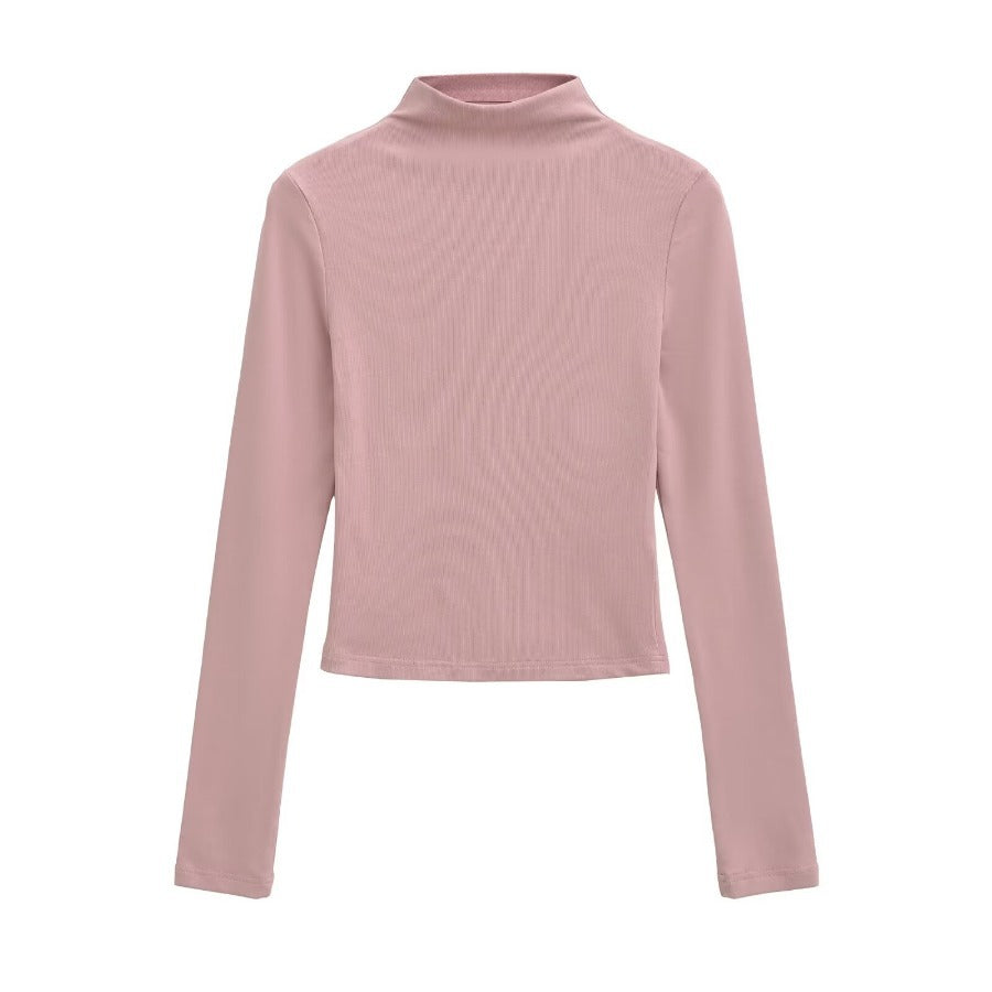 Pull à col roulé à manches longues dames Chic und Stil