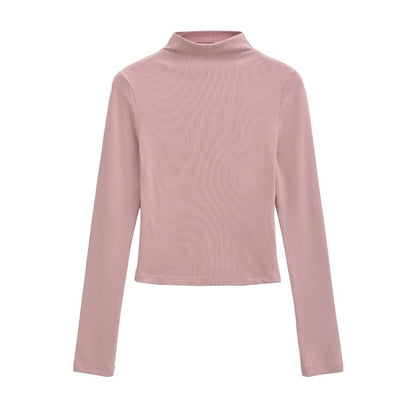 Pull à col roulé à manches longues dames Chic und Stil