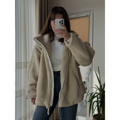 Women’s Chic and Stylish Teddy Plush Jacket