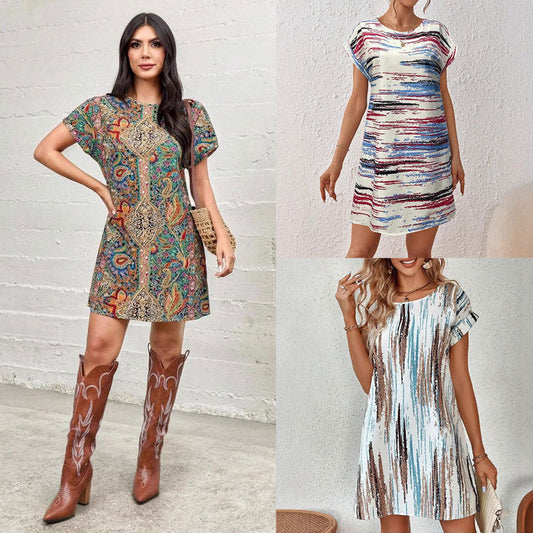 Robe décontractée Shift pour femmes Chic und Stil