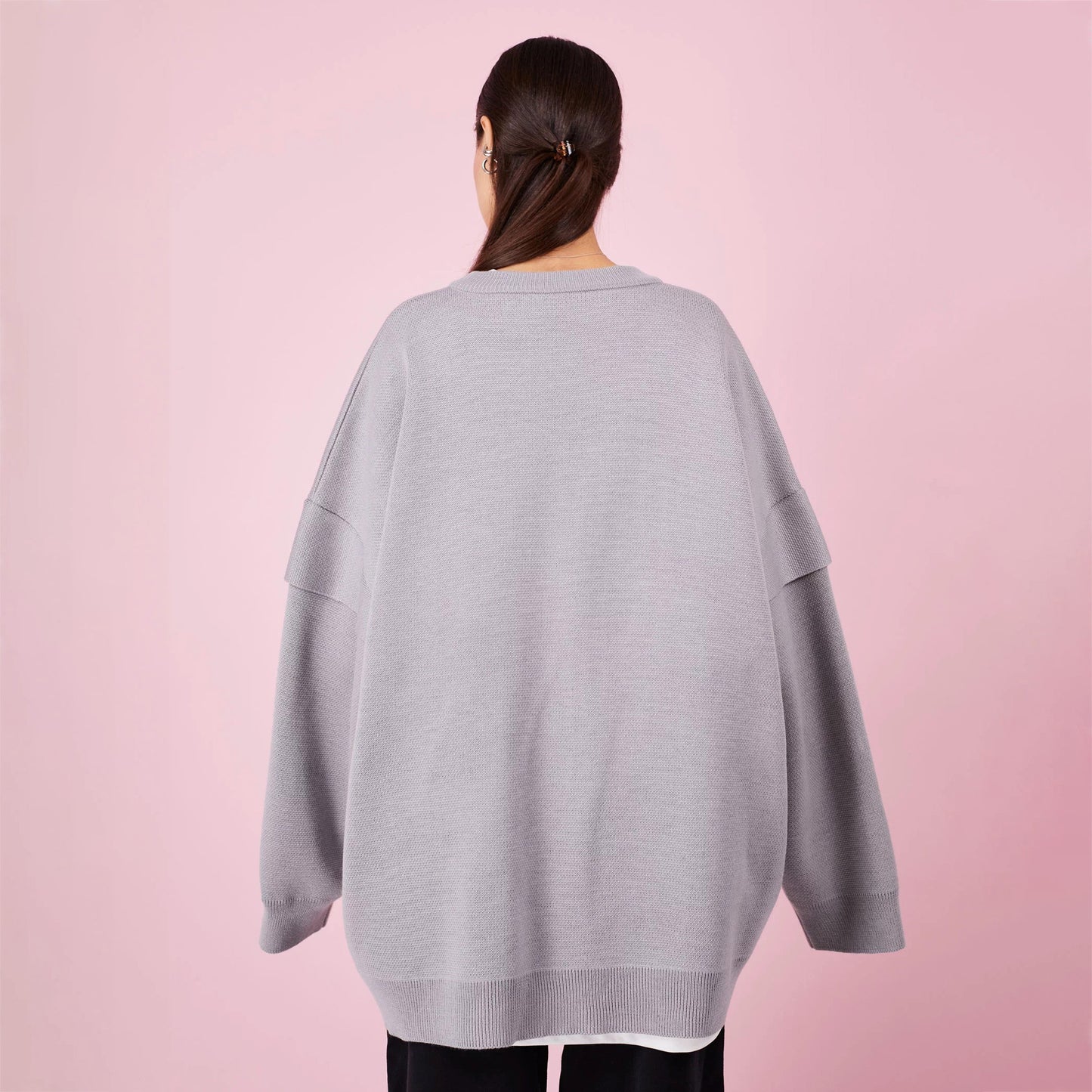 Dame Sweatshirt avec motif de canard créatif et coupe décontractée Chic und Stil