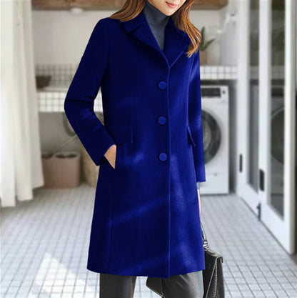 Ladies classic wool coat Chic and Style