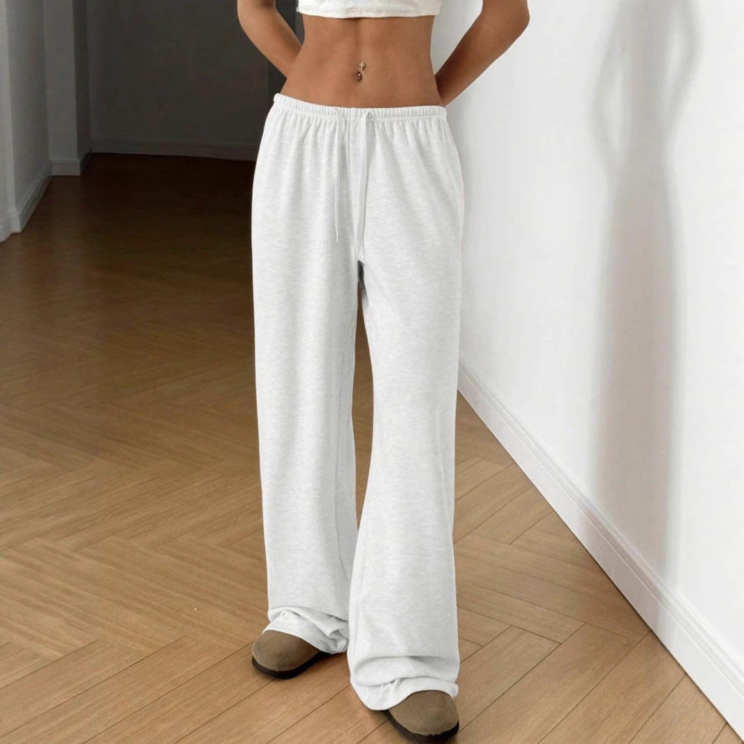 Loose sweatpants for ladies with elastic waistband Chic and Style