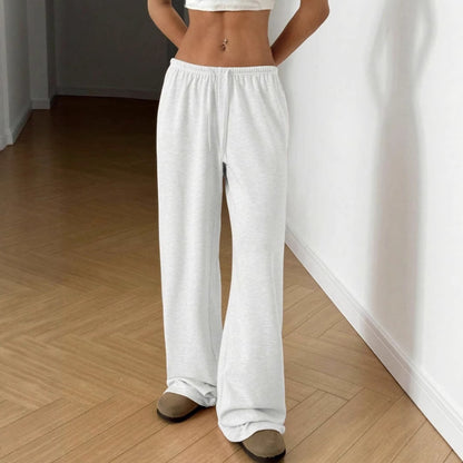 Loose sweatpants for ladies with elastic waistband Chic and Style