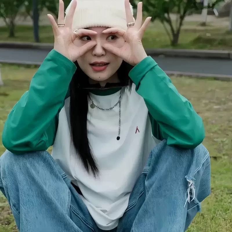 T-shirt à manches longues pour femmes Chic & Stil