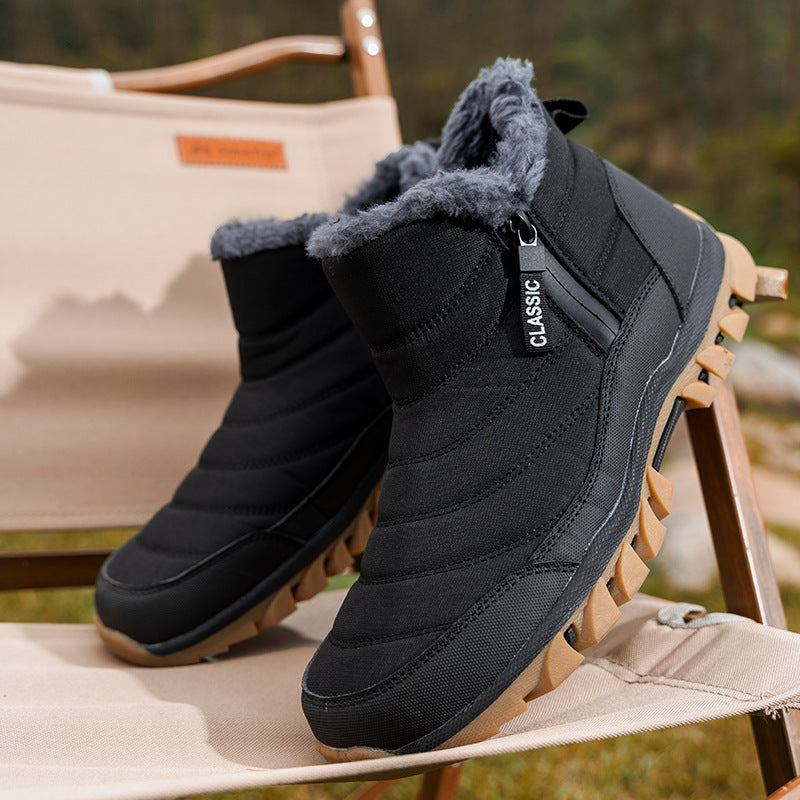 Bottes d'hiver isolées pour femmes avec matériau supérieur déperlant et semelle antidérapante Chic und Stil