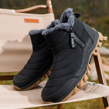 Bottes d'hiver isolées pour femmes avec matériau supérieur déperlant et semelle antidérapante Chic und Stil