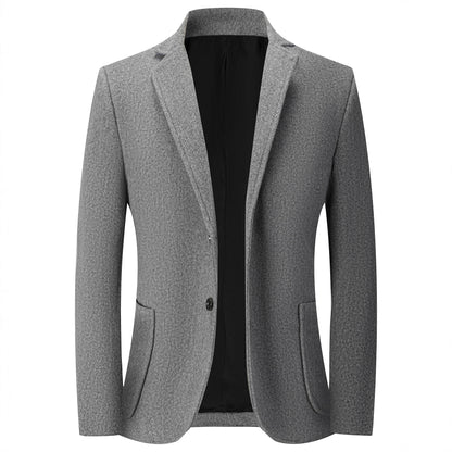 Blazer en tricot élégant pour homme Chic und Stil
