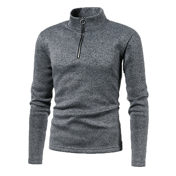 Pullover à col montant fonctionnel pour hommes Chic und Stil