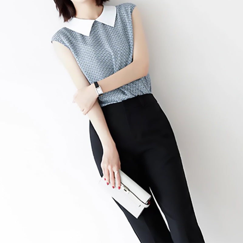 Blouse à col structuré pour femmes Chic und Stil