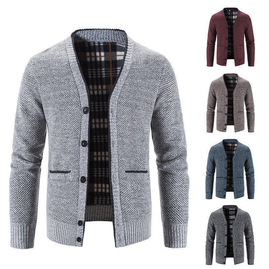 Veste en tricot pour hommes avec design moderne et coupe classique Chic und Stil