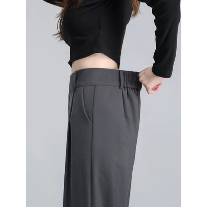 Pantalons larges taille haute pour femmes Chic und Stil 1750846636